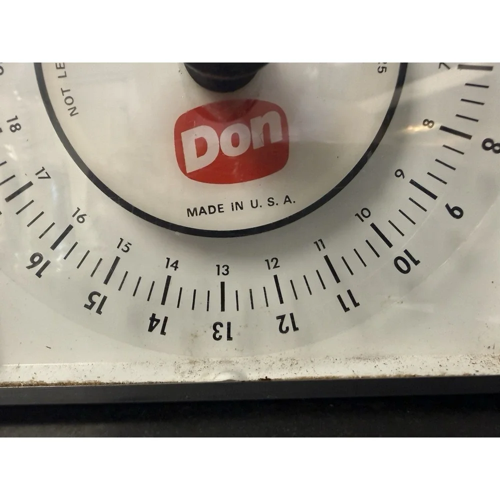 Don Premier Stainless Steel Mechanical Portion Scale 2 lb NSF Made in USA